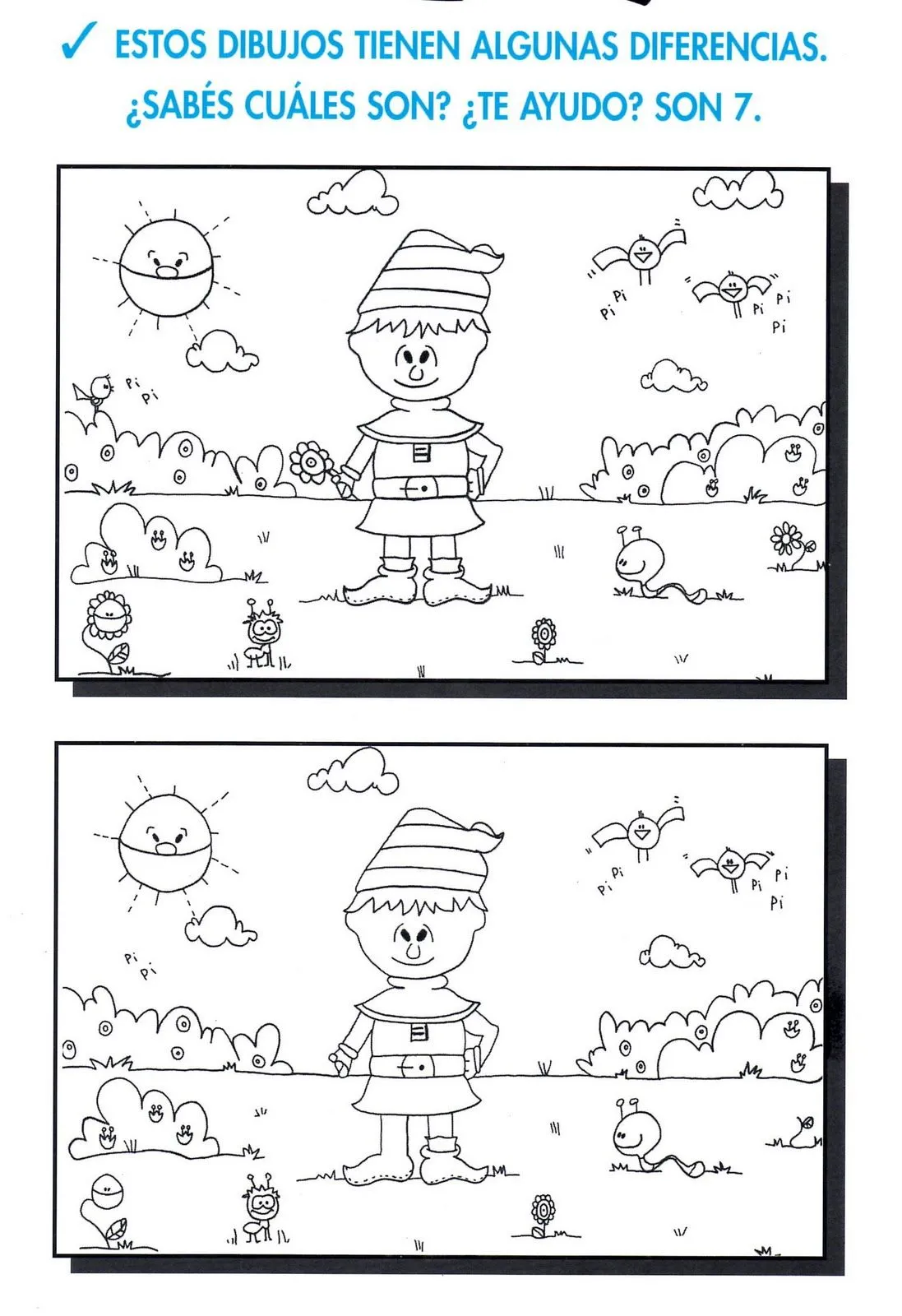 ... entre estos dos dibujos que parecen iguales pero no lo son te atreves ... entre estos dos dibujos que parecen iguales pero no lo son te atreves