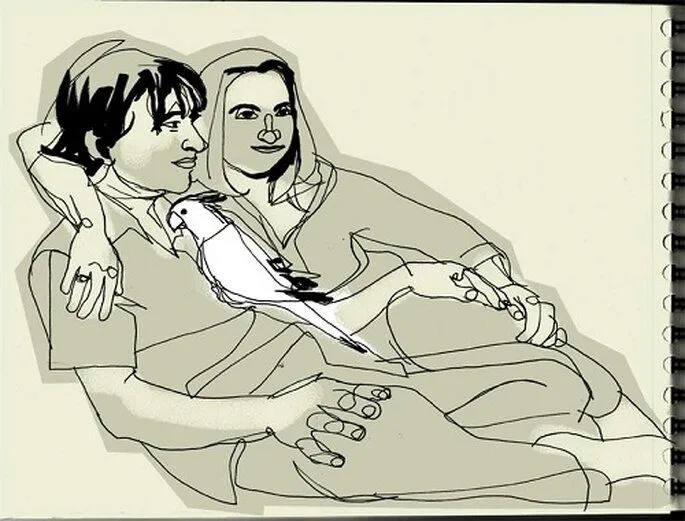 Dibujos de parejas abrazandose para dibujar - Imagui