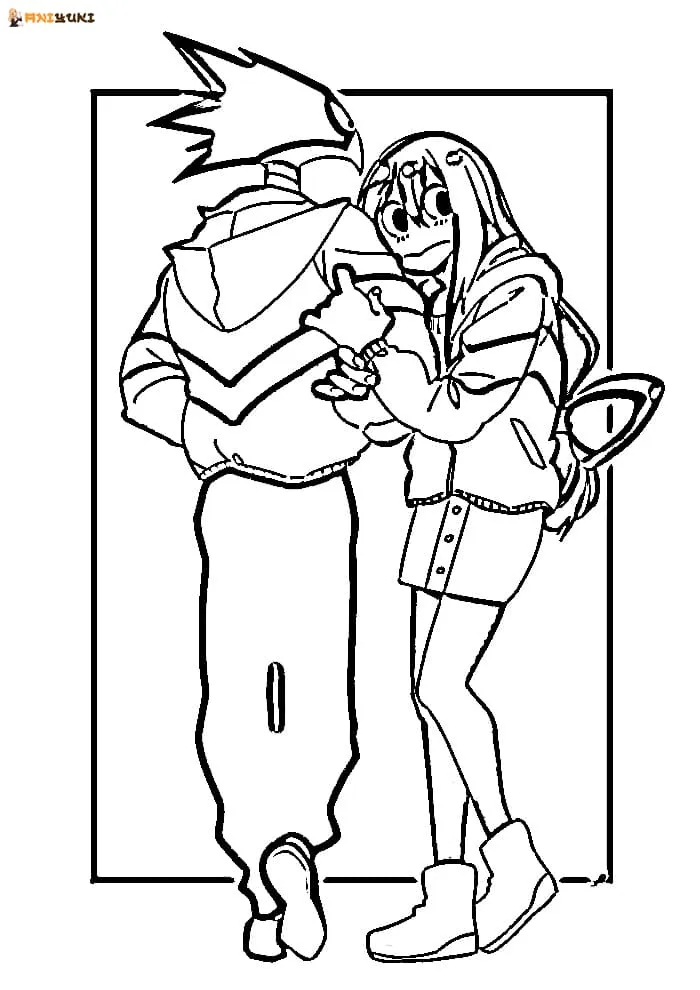 Dibujos de Parejas de anime para colorear - Dibujos para gratis Dibujos de Parejas de anime para colorear - Dibujos para gratis