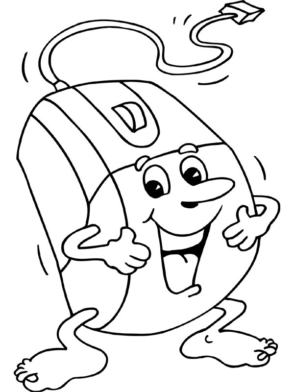 colorear-dibujos-computador- ...
