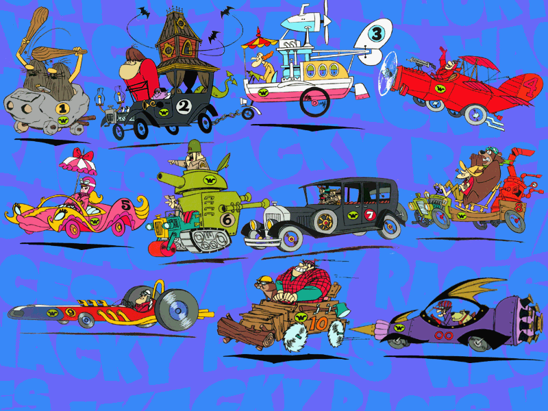 Dibujos del Pasado: Los Autos Locos (1968)