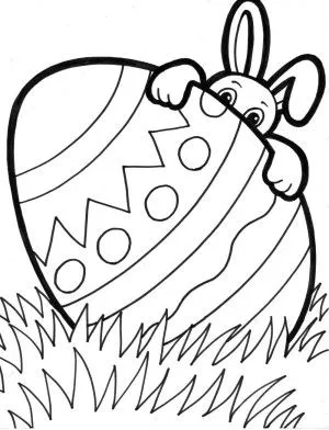 Dibujos de Pascua para colorear