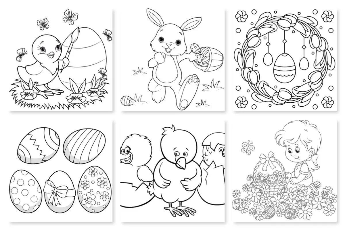 DIBUJOS DE PASCUA PARA PINTAR CON LOS NIÑOS - Sortir amb nens DIBUJOS DE PASCUA PARA PINTAR CON LOS NIÑOS - Sortir amb nens