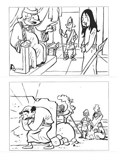 DIBUJOS DE LA PASION DE JESUS PARA COLOREAR DIBUJOS DE LA PASION DE JESUS PARA COLOREAR