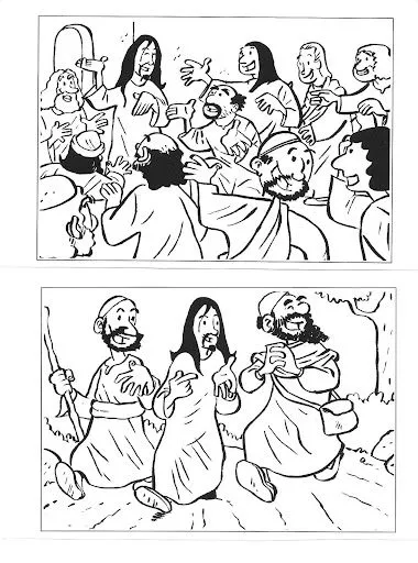 DIBUJOS DE LA PASION DE JESUS PARA COLOREAR DIBUJOS DE LA PASION DE JESUS PARA COLOREAR