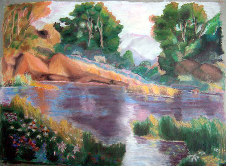 Pinturas en pastel - Imagui