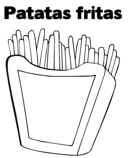 DIBUJOS DE PATATAS PARA COLOREAR | Dibujos para colorear DIBUJOS DE PATATAS PARA COLOREAR | Dibujos para colorear