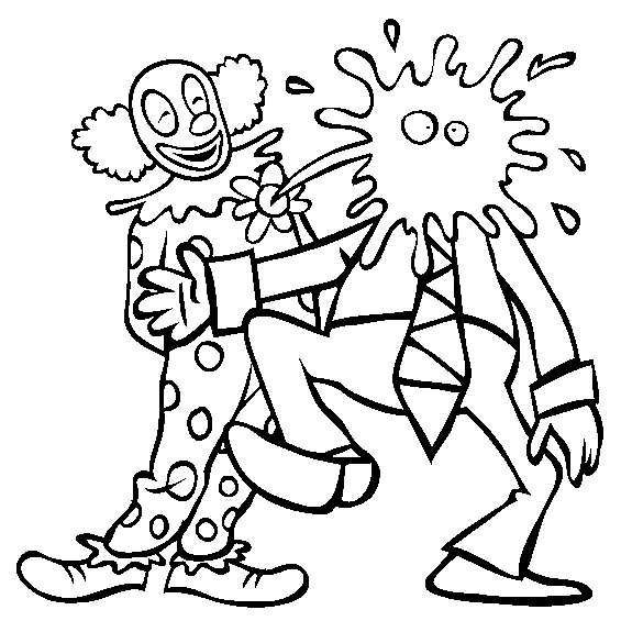 Dibujos de payasos de circo - Imagui