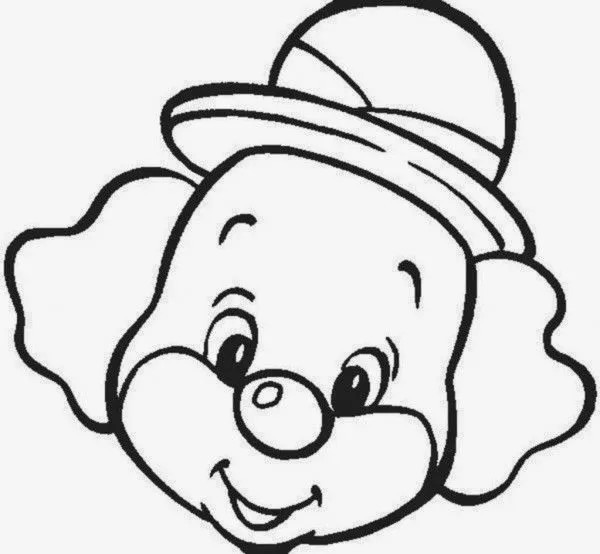 Dibujos Payasos para colorear | Colorear imágenes Dibujos Payasos para colorear | Colorear imágenes