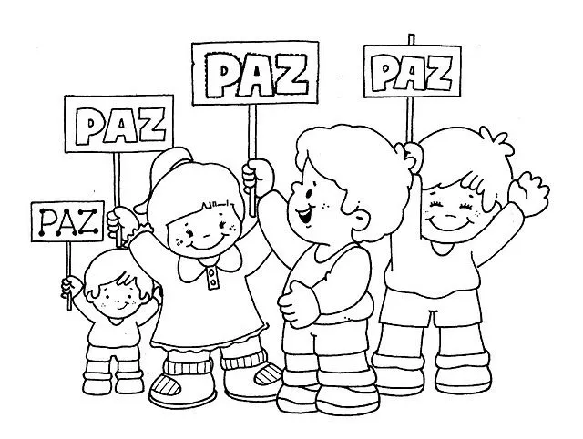 Frases infantiles sobre la paz - Imagui