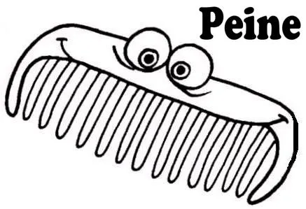 DIBUJOS DE PEINES PARA COLOREAR | Dibujos para colorear DIBUJOS DE PEINES PARA COLOREAR | Dibujos para colorear