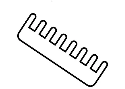 DIBUJOS DE PEINES PARA COLOREAR | Dibujos para colorear