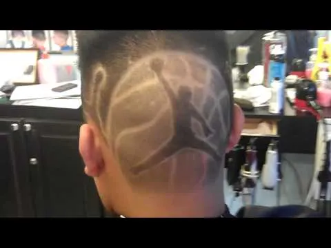 Dibujos en el pelo - YouTube