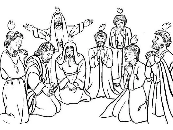 Dibujos Pentecostes