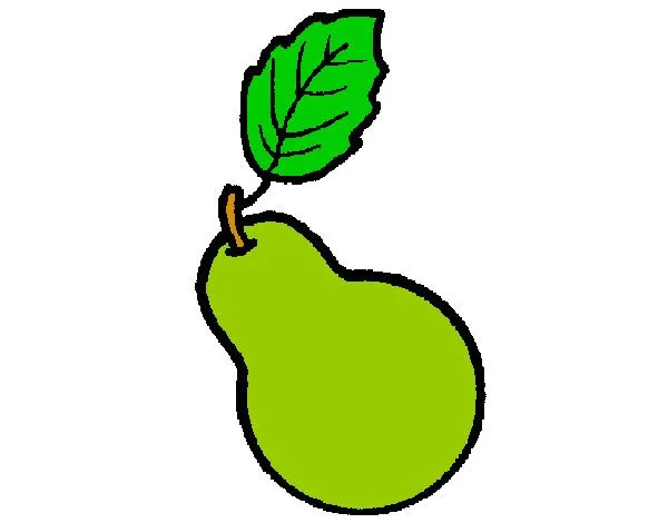 Dibujos de Peras para Colorear - Dibujos.net Dibujos de Peras para Colorear - Dibujos.net