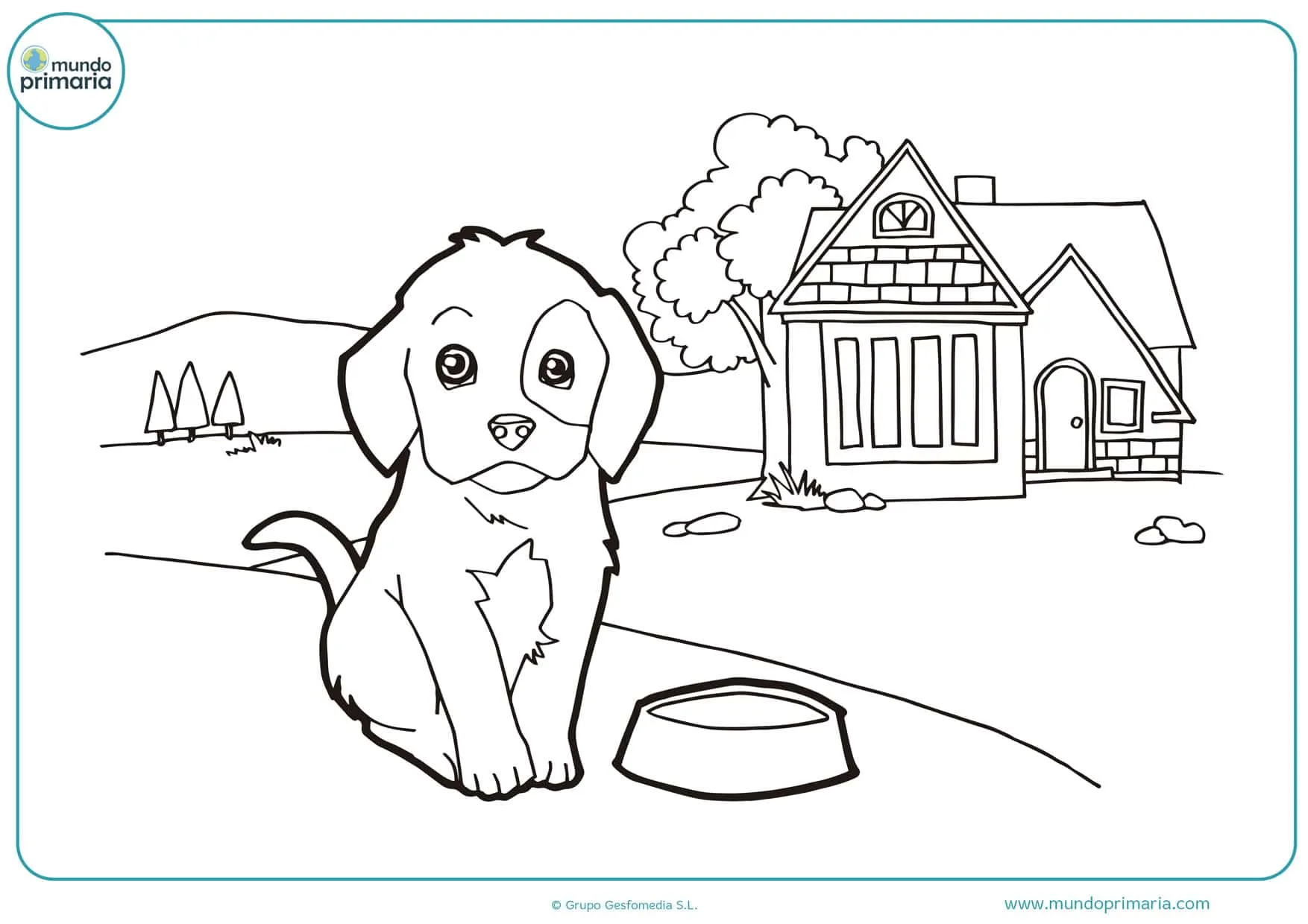 ▷ Dibujos de Perros para Colorear (A Lápiz y Fáciles) ▷ Dibujos de Perros para Colorear (A Lápiz y Fáciles)