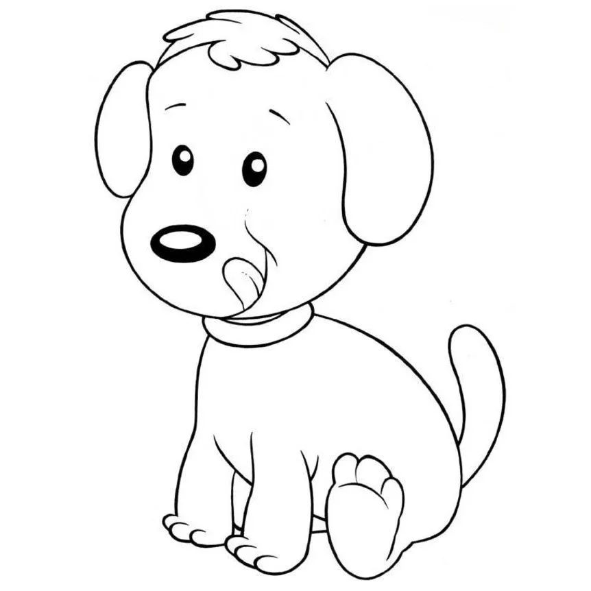 Dibujos de perros para colorear