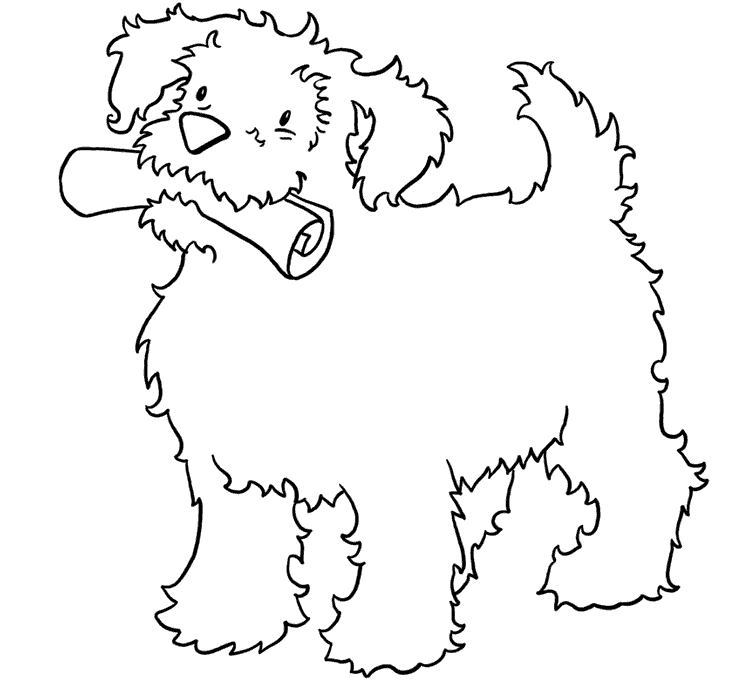 Dibujos de perros. Dibujos infantiles para colorear de perros. Dibujos de perros. Dibujos infantiles para colorear de perros.