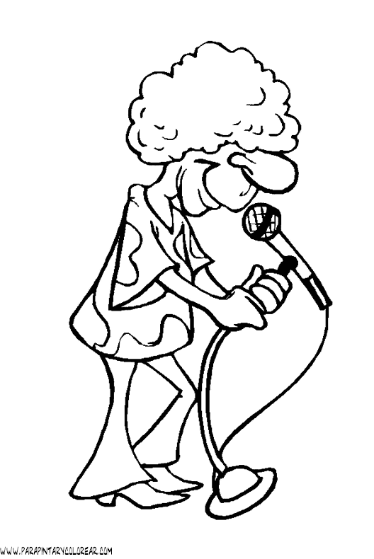 Cantar dibujo - Imagui