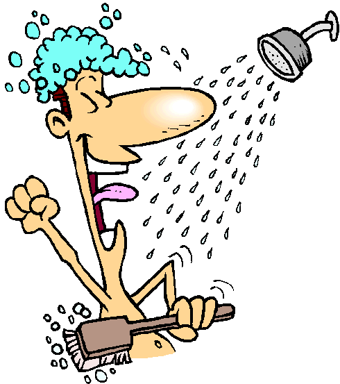 Dibujos de personas en la ducha - Imagui