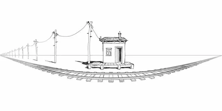 Dibujos con perspectiva - Imagui