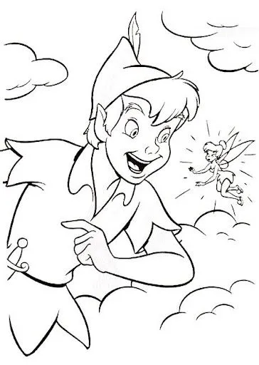 DIBUJOS PETER PAN PARA COLOREAR | infantil 2.0 DIBUJOS PETER PAN PARA COLOREAR | infantil 2.0