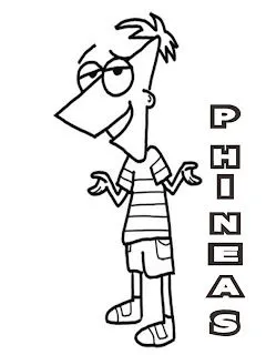 Dibujos de Phineas y Ferb para colorear 3 | Dibujos Para Colorear Dibujos de Phineas y Ferb para colorear 3 | Dibujos Para Colorear