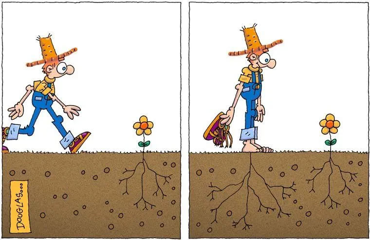 Dibujos de pies descalzos - Imagui