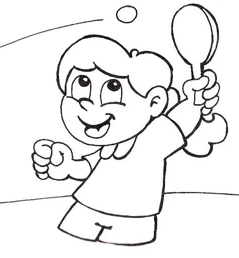 DIBUJOS DE PING PON Colouring Pages