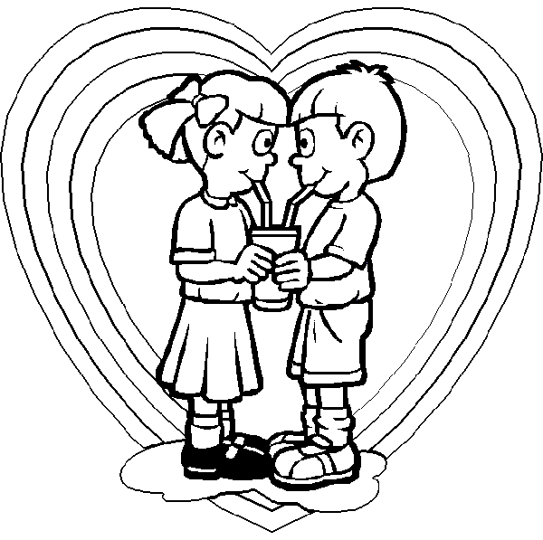 Dibujos para Colorear y Manualidades: Dibujos de Amor para colorear