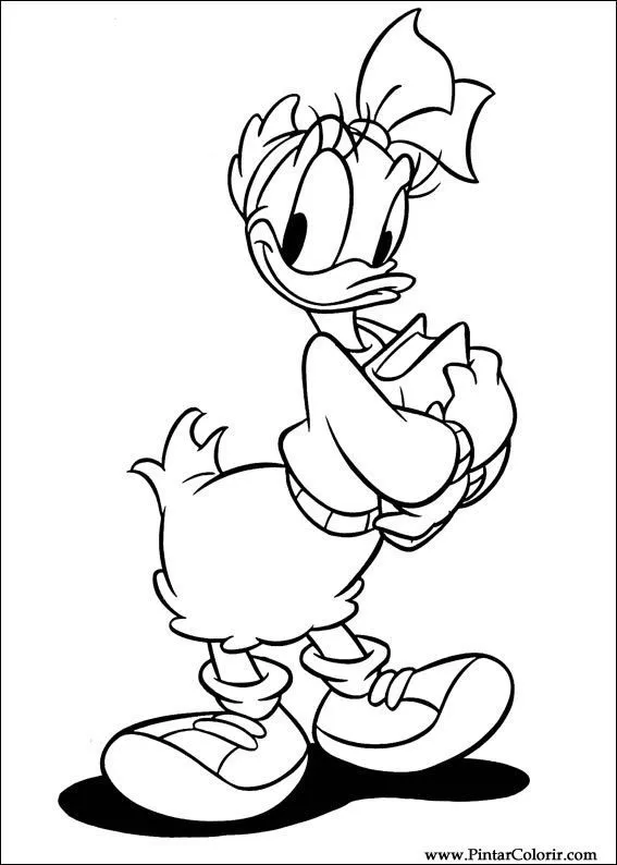Dibujos para pintar & Daisy Color - Impresión Diseño 003 Dibujos para pintar & Daisy Color - Impresión Diseño 003