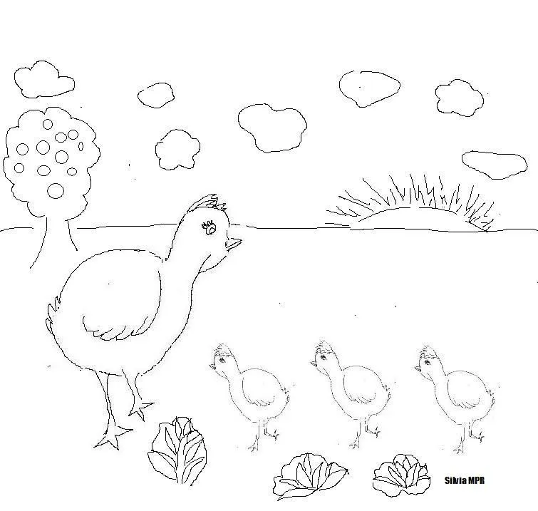 dibujos para pintar de animales,paisajes