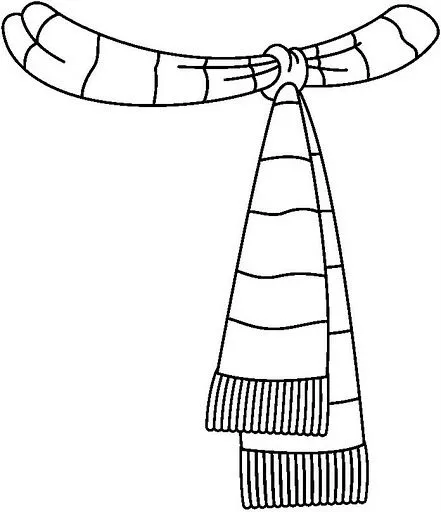 Dibujos para pintar de bufandas - Imagui