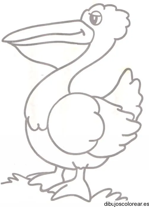Dibujo de una cigueña | Dibujos para Colorear Dibujo de una cigueña | Dibujos para Colorear