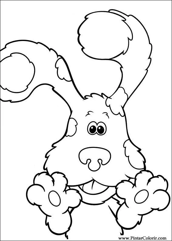Dibujos para pintar y Color Azul pistas - Imprimir Diseño 008 Dibujos para pintar y Color Azul pistas - Imprimir Diseño 008