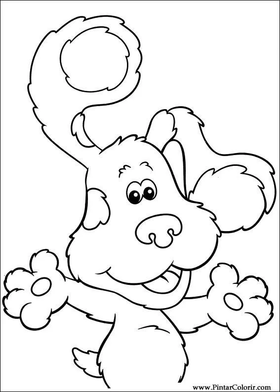 Dibujos para pintar y Color Azul pistas - Imprimir Diseño 019 Dibujos para pintar y Color Azul pistas - Imprimir Diseño 019