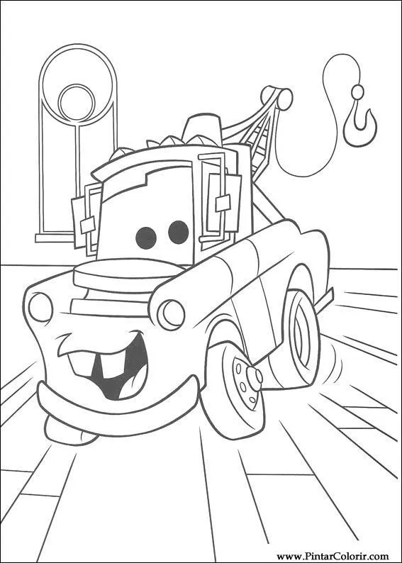 Dibujos para pintar y Color Rayo Mcqueen - Diseño de impresión 056 Dibujos para pintar y Color Rayo Mcqueen - Diseño de impresión 056