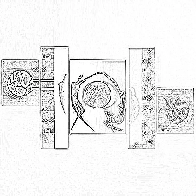 plantillas cuadros abstractos | Aprender manualidades es facilisimo. plantillas cuadros abstractos | Aprender manualidades es facilisimo.