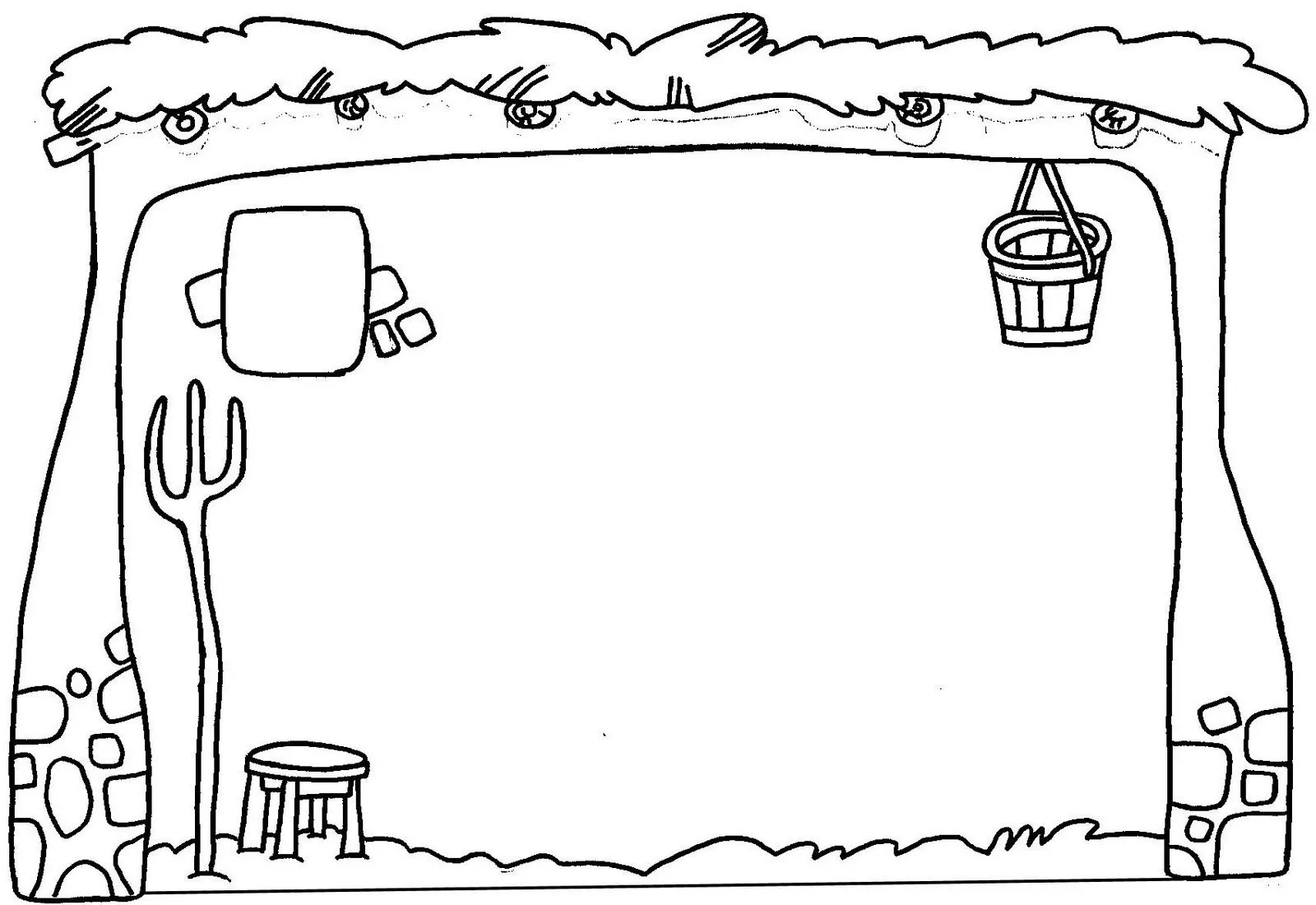 Dibujos para pintar marcos - Imagui
