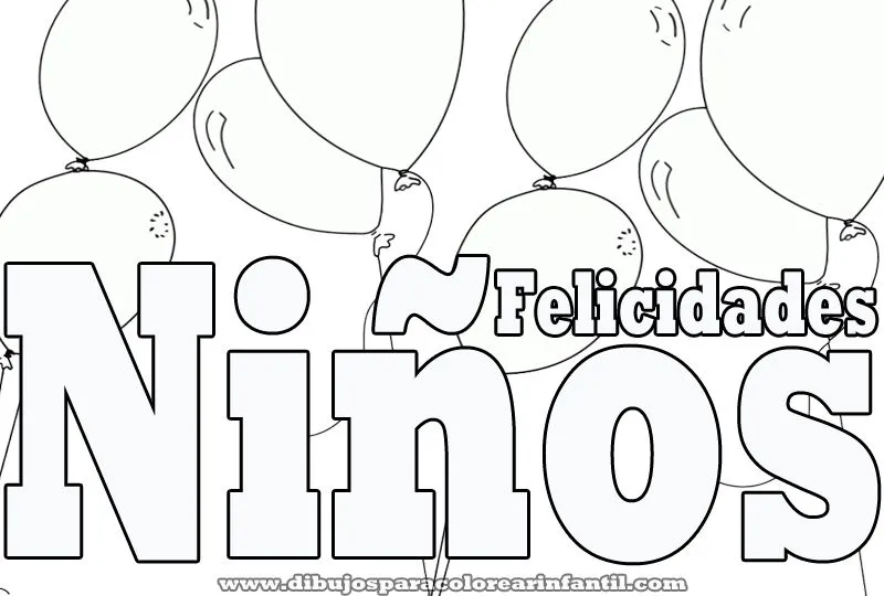 Dibujos para pintar por el dia del niño - Imagui Dibujos para pintar por el dia del niño - Imagui