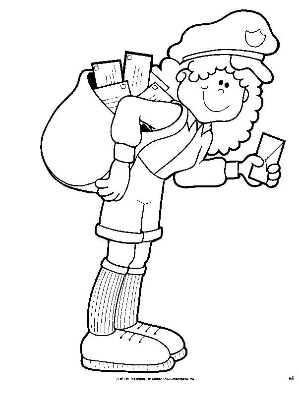 Dibujos de oficios para colorear - Imagui