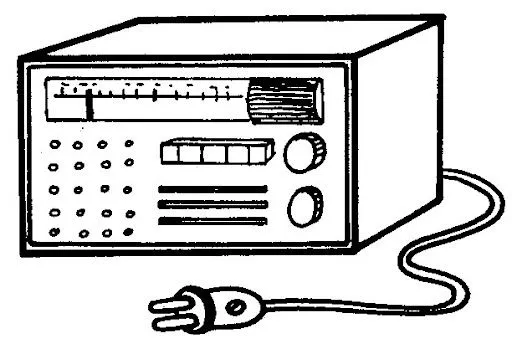 Imagenes para colorear de un radio - Imagui Imagenes para colorear de un radio - Imagui