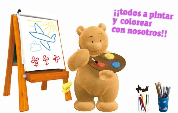 Dibujos para pintar en la web de Clan - Noticias y Concursos ... Dibujos para pintar en la web de Clan - Noticias y Concursos ...