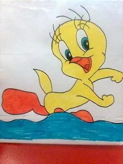 MIS DIBUJOS: PIOLIN VOLANDO MIS DIBUJOS: PIOLIN VOLANDO