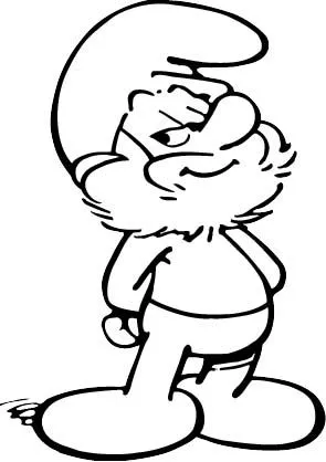 Maestra de Infantil: Los Pitufos. Dibujos para colorear y gifs ...