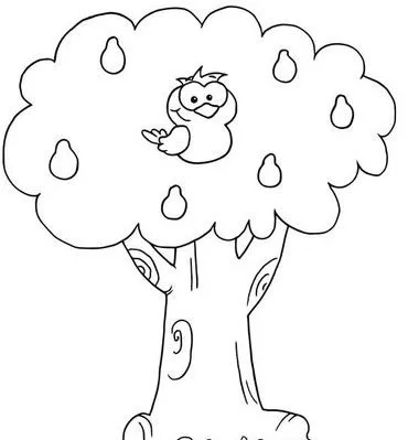 Dibujos de plantas frutales para colorear - Imagui Dibujos de plantas frutales para colorear - Imagui