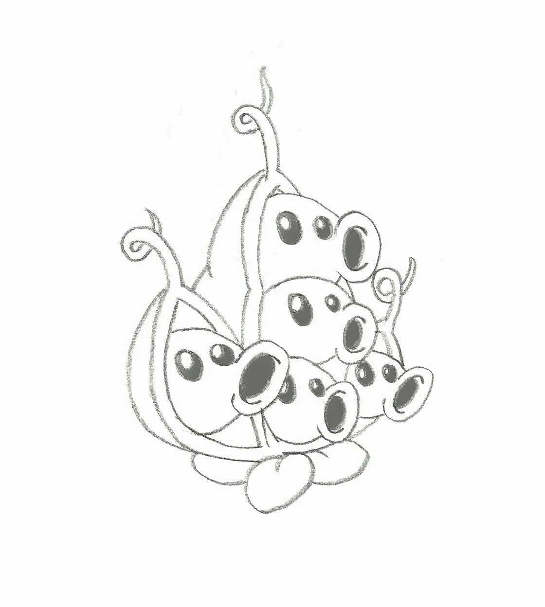 Dibujos de plants vs zombies - Imagui