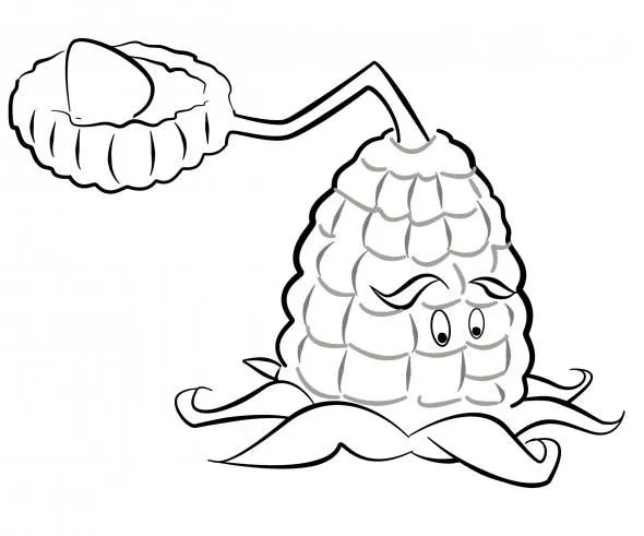 Juego de pintar plants vs zombies - Imagui