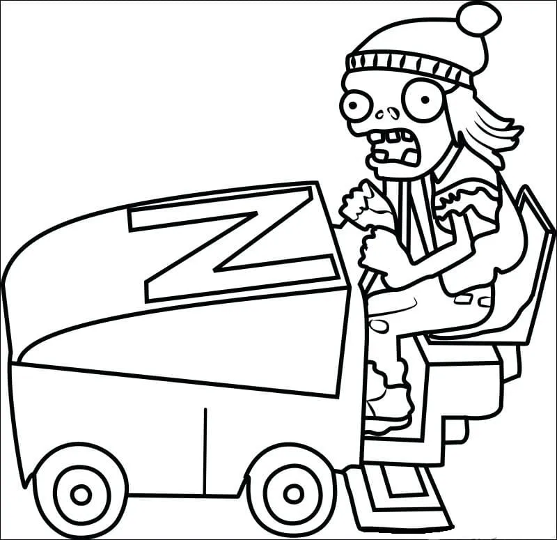 Dibujos de Plantas contra Zombis – Imprimir Para Colorear Dibujos de Plantas contra Zombis – Imprimir Para Colorear