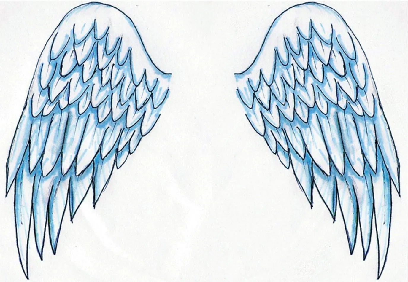 Dibujos y Plantillas para imprimir: Alas de Angel Dibujos y Plantillas para imprimir: Alas de Angel